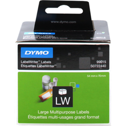 Large Multipurpose Labels etiqueta autoadhesiva Negro, Blanco 320 pieza(s), Cinta de escritura en oferta