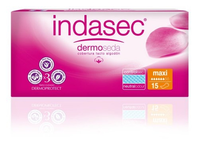 DISCREET compresa incontinencia maxi 15 uds