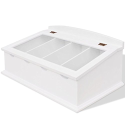 Cubertero estilo barroco MDF Blanco en oferta