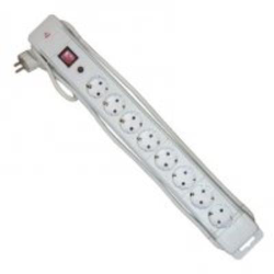 Base 10 tomas con protector de sobrecargas y sobretensiones Blanca Electro DH 36.260/B en oferta