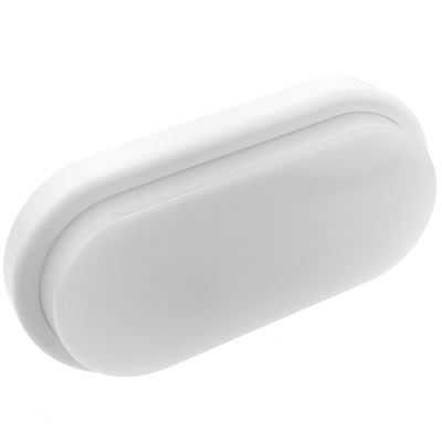 Aplique oval de luz LED BeMatik Lámpara 220VAC IP65 8W 570 lumens luz día 6500K