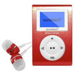 MP3 Sunstech Dedalo III 8GB Rojo precio