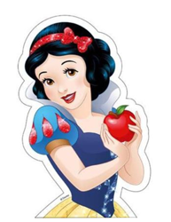 Oblea Princesas Disney™ Blancanieves 15.9 x 24.3 cm en oferta