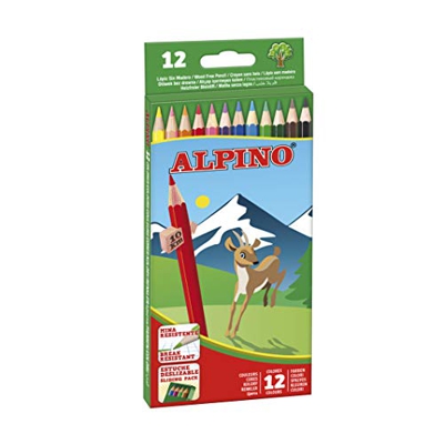 Alpino Estuche Alpino 12 lápices