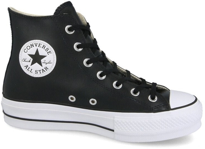 Converse Chuck Taylor All Star Lift Leather High black/black/white