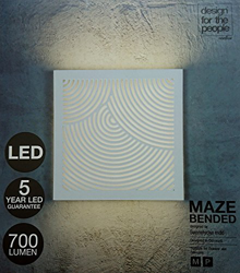 Aplique LED para exterior Maze Bended en blanco precio