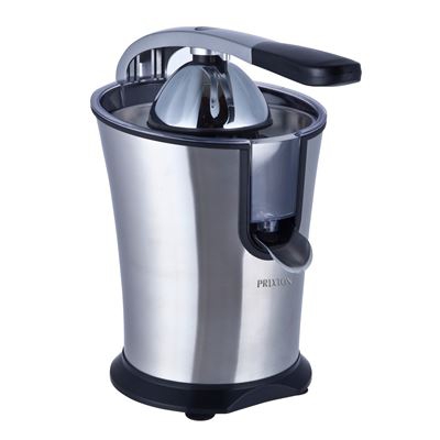 Exprimidor Electrico de Naranjas Automatico Prixton  XP1, 160 W, 800 ml, Acero Inoxidable