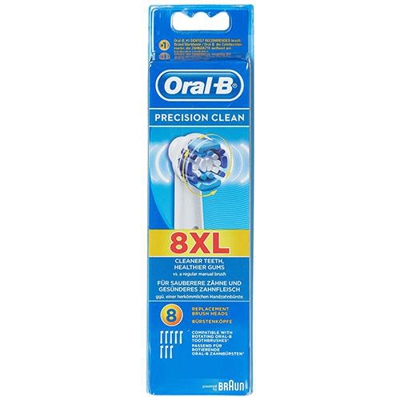 Recambio dental Oral-B Precision Clean Pack 8 unidades