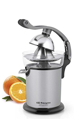 Exprimidor Orbegozo ep 4000 130w Cuerpo de Acero Inoxidable Sistema Antigoteo