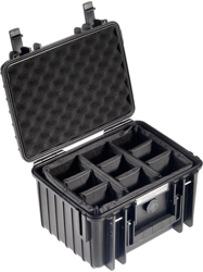 B&W Outdoor Case Typ 2000 con separadores acolchados (negro) en oferta