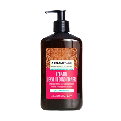 Acondicionador Keratina Sin Enjuague Cabello Rizado Arganicare