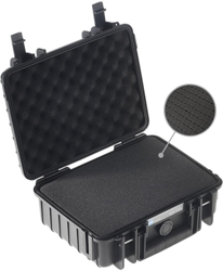 B&W Outdoor Case Typ 1000 con espuma (negro) en oferta