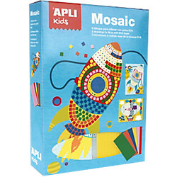 Mosaico APLI Transportes colores surtidos goma eva características