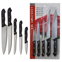 Pack 5 cuchillos de cocina características