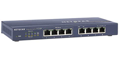 Netgear FS108PEU - Switch 8 Puertos Fast Ethernet autosensing 10/100 (PoE y QoS) precio