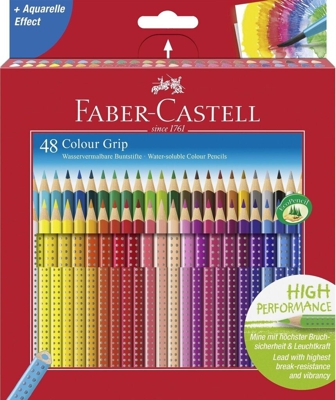Faber Music Colour Grip colored pencils triangle 48 pieces