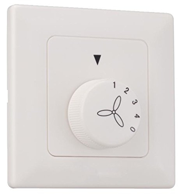 Conmut. pared 4 etapas para ventiladores de techo