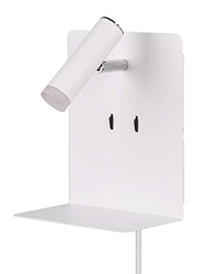 Aplique LED Element con estante blanco mate precio
