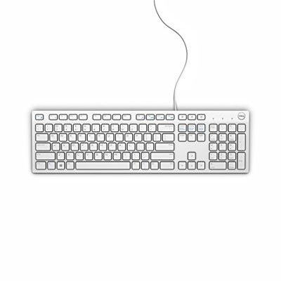 KB216 teclado USB QWERTZ Alemán Blanco