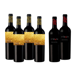 Crápula - Caja Vinos Tintos Monastrell Jumilla características