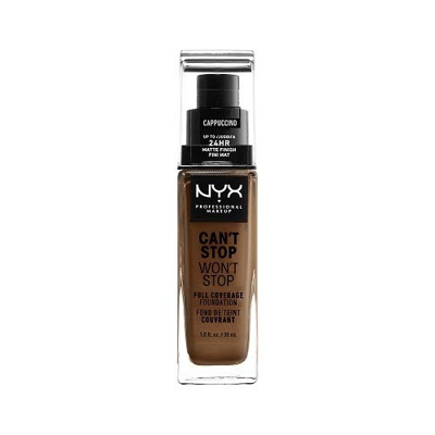 NYX Professional Makeup - Base De Maquillaje Cant Stop Wont Stop 24-Hour Fndt