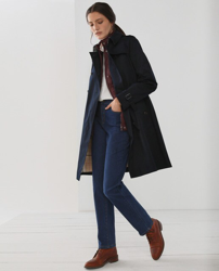 Lloyd's - Gabardina Clásica De Mujer 100% Algodón precio