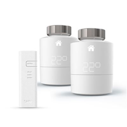 Kit inicio cabezal termostático inteligente y bridge para internet Tado en oferta