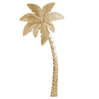 DecoraciÃ³n de pared palmera de metal dorado 38x84 Palmisto | Maisons du Monde características