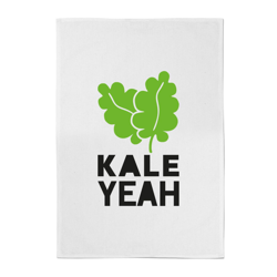 Kale Yeah Cotton Tea Towel en oferta