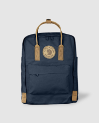 Fjällräven - Mochila Kanken No.2 De Vinilo Impermeable En Azul Marino Con Detalles A Contraste precio