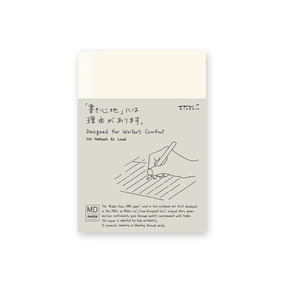 Midori - Cuaderno MD A6 Hojas Lineadas