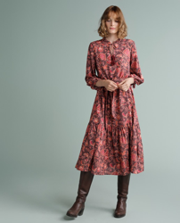 Tintoretto - Vestido De Mujer Midi Con Estampado De Flores, precio y  características - Shoptize