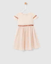 Bass 10 - Vestido De Niña Con Puntilla Y Seda precio