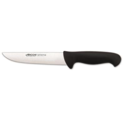 Cuchillo de carnicero Arcos Colour - Prof  291625 de acero inoxidable y mango ergonómico - Negro precio