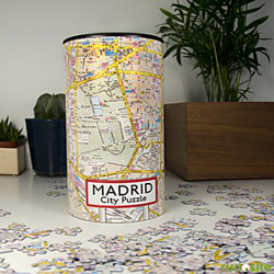 Puzzle Plano de Madrid en oferta