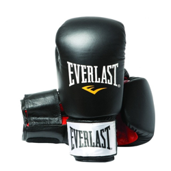 Guantes de boxeo Everlast- Negro/Rojo - 10oz características