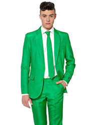 Imagen de Generique - Traje Mr Solid Verde Suitmeister Hombre XXL al mejor precio Generique - Traje Mr Solid Verde Suitmeister Hombre XXL en oferta