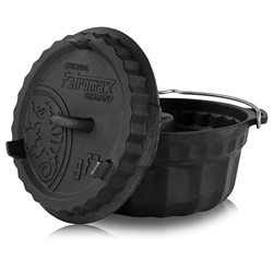 Gugelhupfform gf1 Petromax inkl. Tortenbodendeckel Backform Kuchen Feuertopf  precio