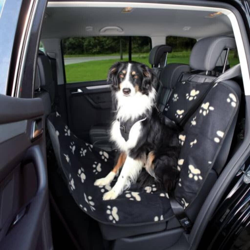 Trixie Car seat cover, 0.65 × 1.45 m, black/beige 13235 en oferta