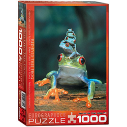 Eurographics Puzzles Red-Eyed Tree Frog (1000 Pieces) características