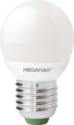 Bombilla esférica E27 3,5W LED mate, 2.800K características