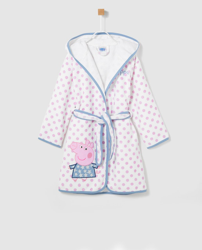 Detalles de la oferta de Personajes - Albornoz De Niña Multicolor Con Peppa Pig Personajes - Albornoz De Niña Multicolor Con Peppa Pig características