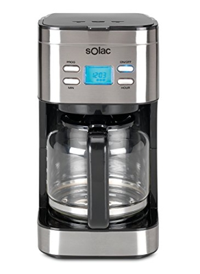 Cafetera de goteo Solac stillo CF4028 digital programable filtro permanente
