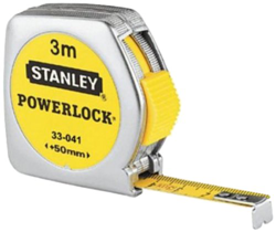 Dewalt 0-33-041 Cinta métrica Stanley Powerlock (Caja de Material sintético), 3m características