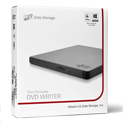 LG GP57ES40 - Grabadora DVD RW Slim Externa (USB), Color Plateado