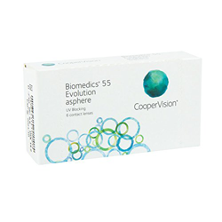 Cooper Vision Biomedics 55 Evolution UV (6 uds.) +2,25 características