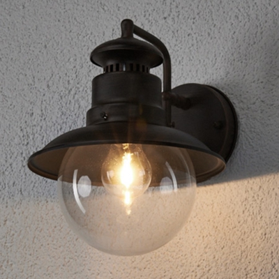 Farol de pared Eddie rústico, IP44