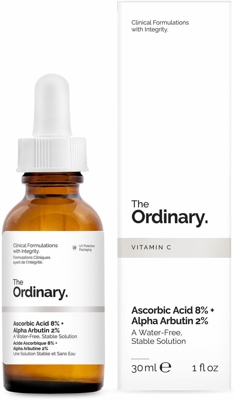 Ascorbic Aci 8% + Alpha Arbutin 2% The Ordinary