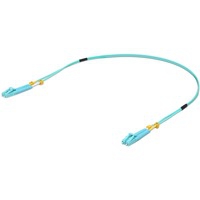 UniFi ODN 0.5m cable de fibra optica 0,5 m OM3 LC Color aguamarina