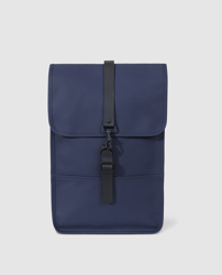 Rains - Mochila Unisex De Tejido Impermeable En Azul Marino características